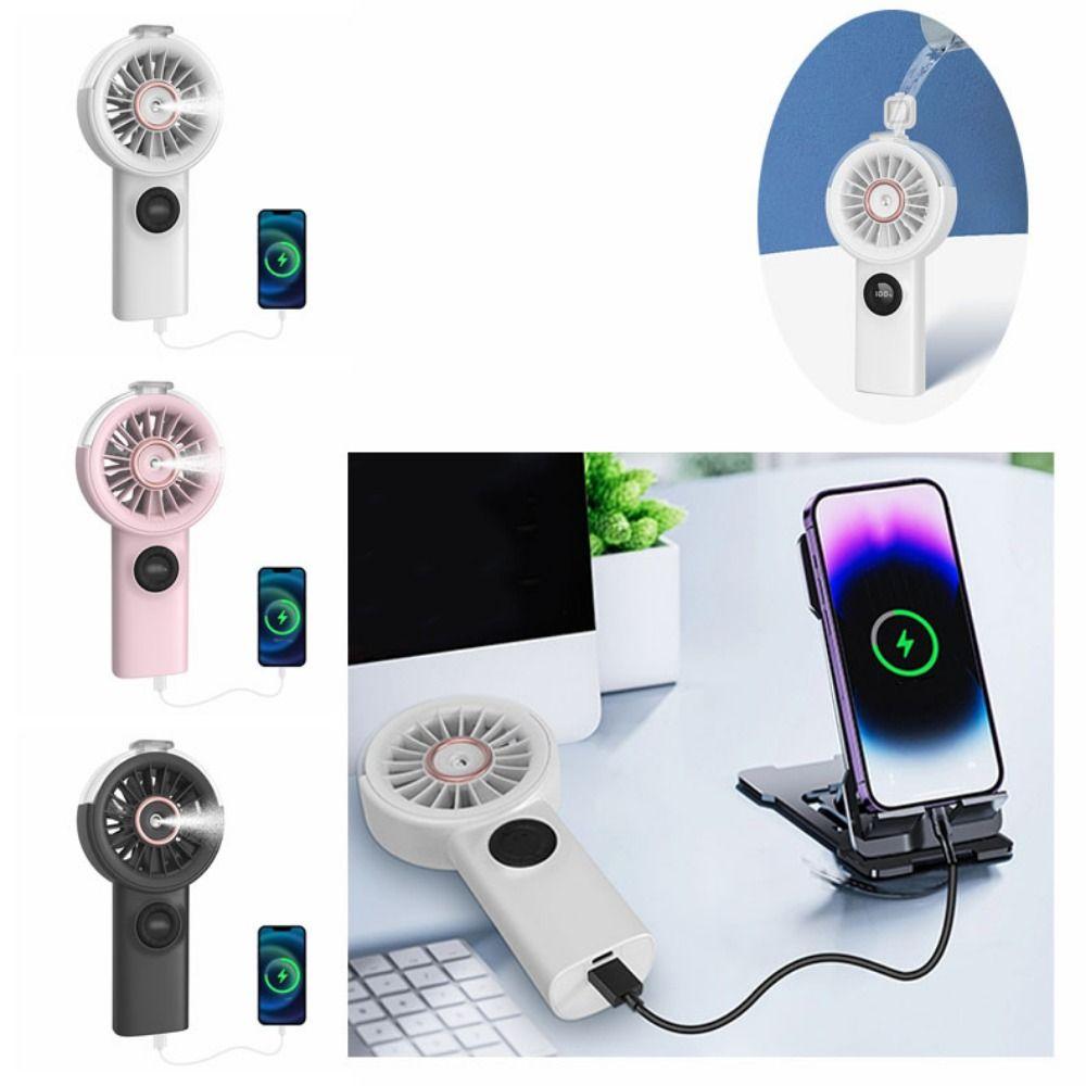 Water Cooling Handheld Misting Fan Portable Small Personal Cooling Fans Mini Cooling Fans  Travel