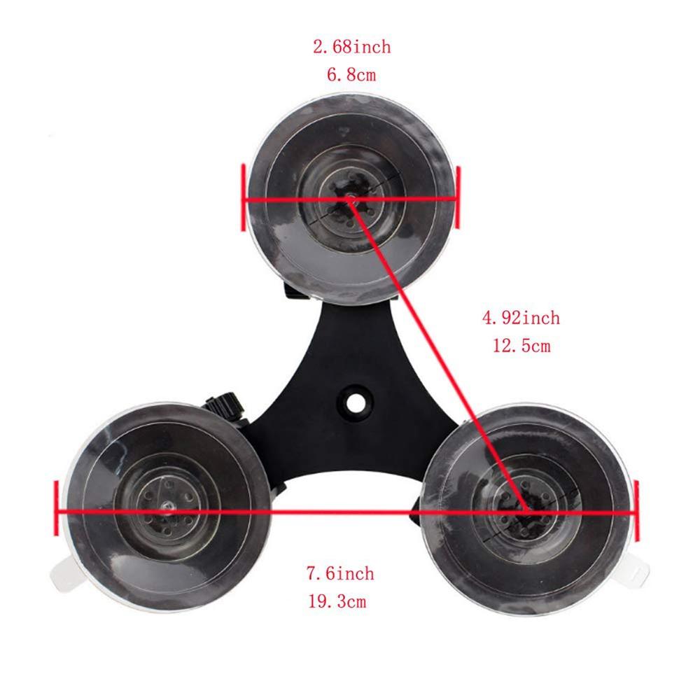 For StarLink Mini Suction Cup Holder Car Roof Bracket with Adjustable Angle Adapter for Smooth Surface Mounting Kits