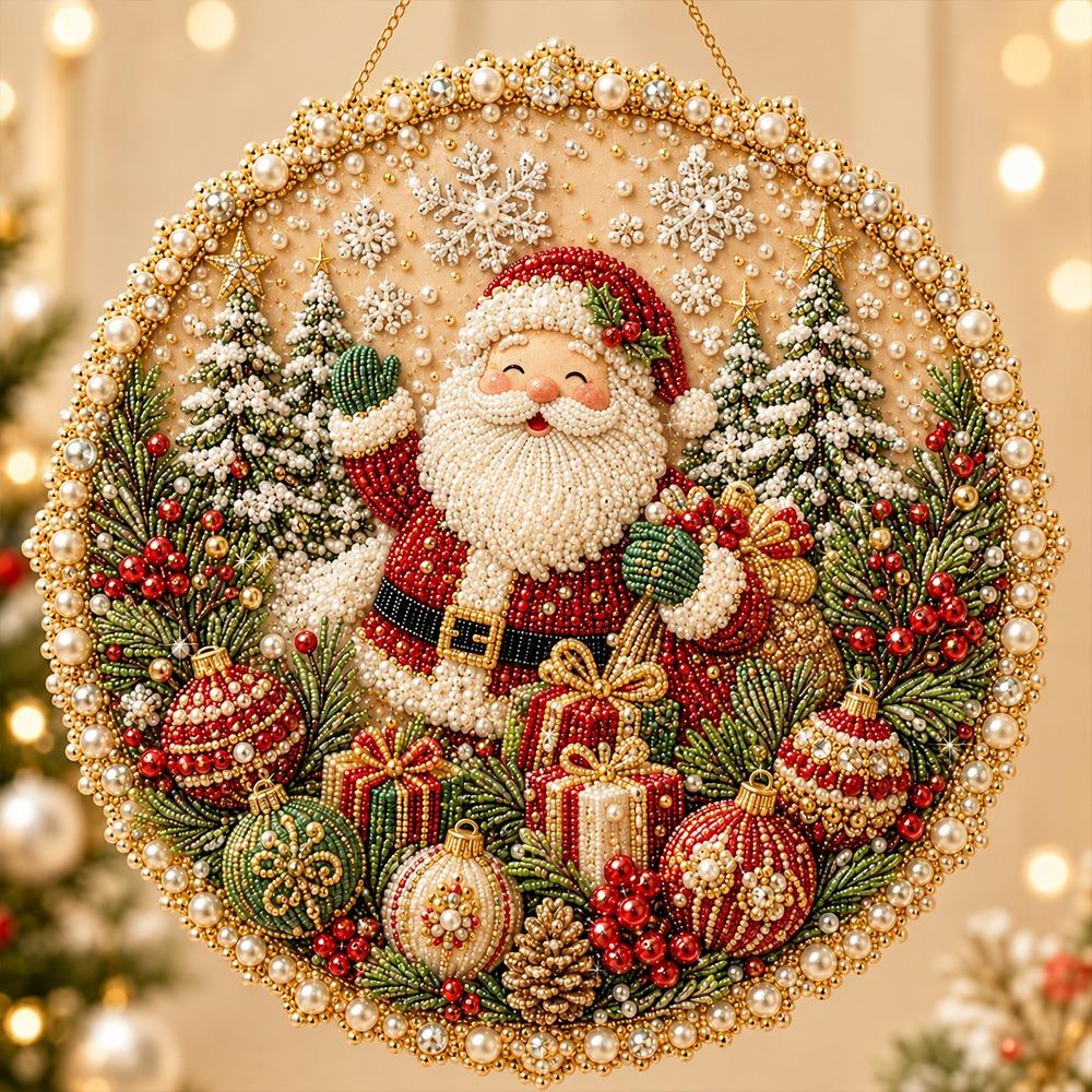 Acrylic Board Christmas Snowflake Pendant Clear Hanging Suncatcher for Adults