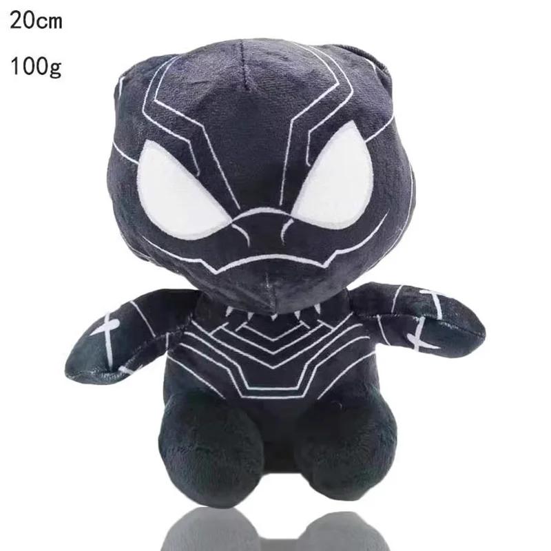20-25cm Man Spidermaned Plush Toys Movie Dolls Marvel Avengers Soft Stuffed Hero Captain America Iron Christmas Gifts for Kids
