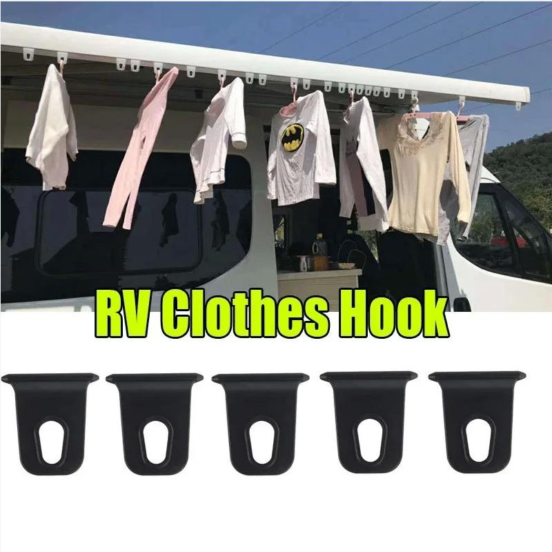 5ks Háček na oblečení pro karavan Markýza Věšák Háček pro RV Awings Camper Příslušenství Samořídící přívěs Upravené háčky pro přístřešky