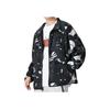 Nike Pattern Print Zip-Up Stand Collar Jacket Men Jackets Black DQ6127-070