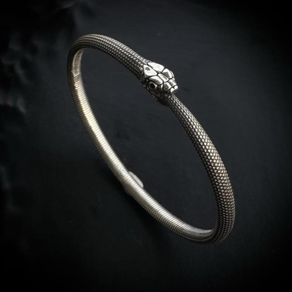Mysterious Ouroboros Snake Bracelet Snake Shaped Bangle Jewelry Accessory For Dating Or Office Accessories