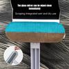 Long Handle Pet Hair Remover Brush Static Cat Hair Cleaner for Carpets Cat Trees Beds Ideal for Cat Furniture Cleaning