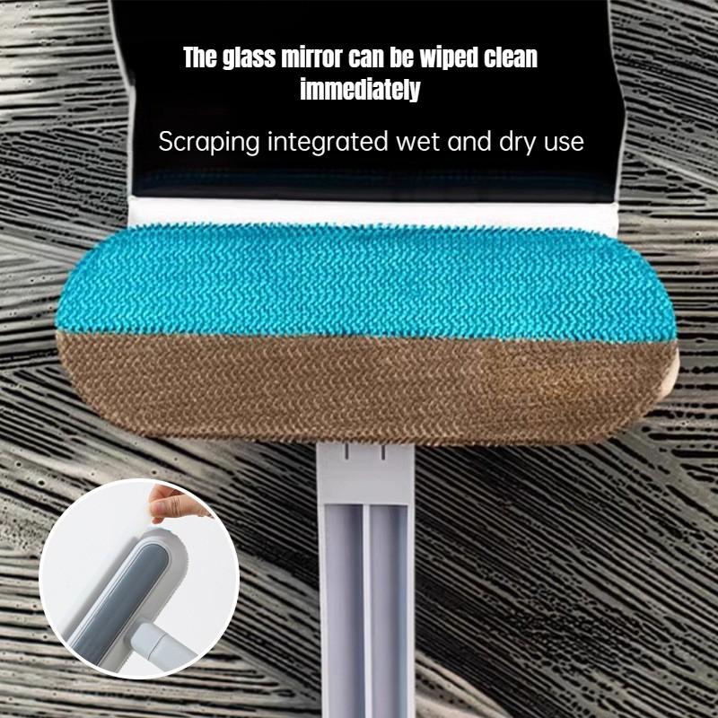 Long Handle Pet Hair Remover Brush Static Cat Hair Cleaner for Carpets Cat Trees Beds Ideal for Cat Furniture Cleaning