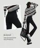 Elastic High-Waisted Black Straight-Leg Jeans for Women - Slimming Spring/Summer 2024 Collection