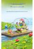 JAKI Jiaqi HK322 Smurfs Creative Message in a Bottle - Childhood Adventure Building Blocks Toy