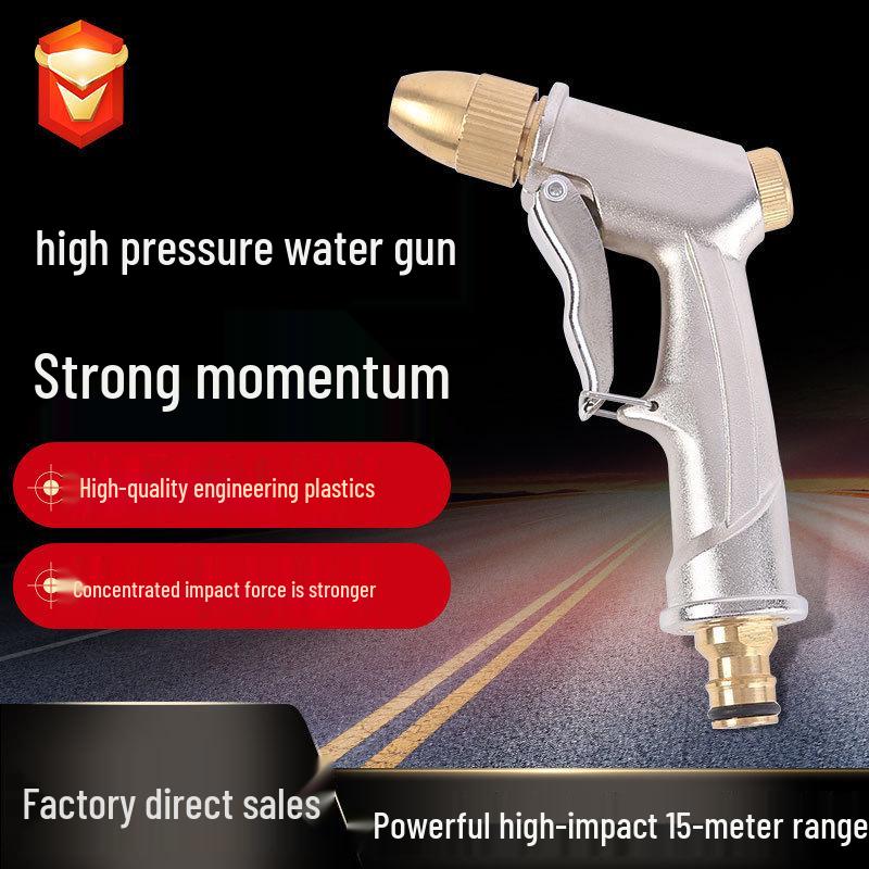 Kupferbeschichteter Aluminium Hochdruck Autowasch- und Gartenbewässerungs-Pistolenkopf