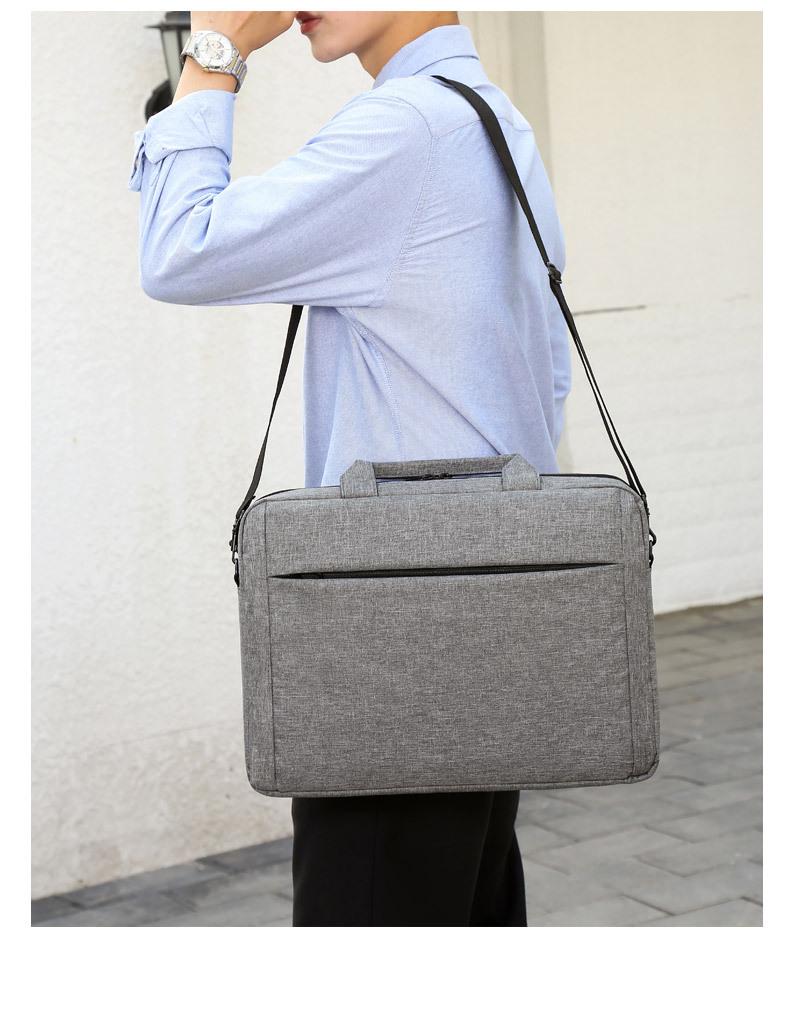 Herren Business Aktentasche: Handtasche, Schulter- & Laptoptasche (14/15 Zoll) mit Logoanpassung