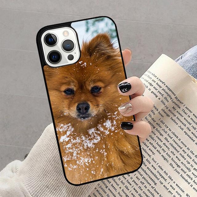 Pomeranian Dog Phone Case for iPhone 17 Air 16 16e 15 Plus for Apple 13 11 12 14 Pro Max Cover  coque fundas Shell