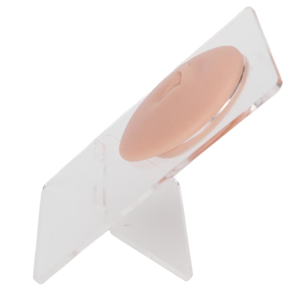 Silicone Belly Model 3D Piercing Practice Acupuncture Display Soft Belly Button Model for Teaching