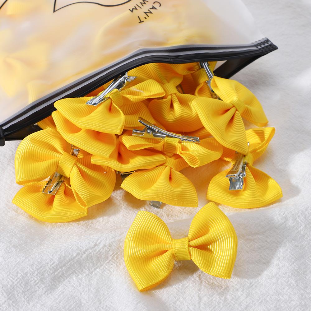 

5/10/20 шт./лот Милі дитячі шпильки з бантом, стрічкою, шпильки для волосся ручної роботи, головні убори, шпильки, дитячі аксесуари для волосся 20pcs