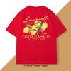 Retro Lemon Italy T-shirt Printed Short Sleeve T Shirt Women Casual Harajuku Streetwear Tee Tops Camiseta Women Summer Tees