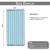 Blackout Door Curtains Privacy Thermal Insulated French Door Curtains Window Panels Kitchen Short Curtains Panels Rod Pocket