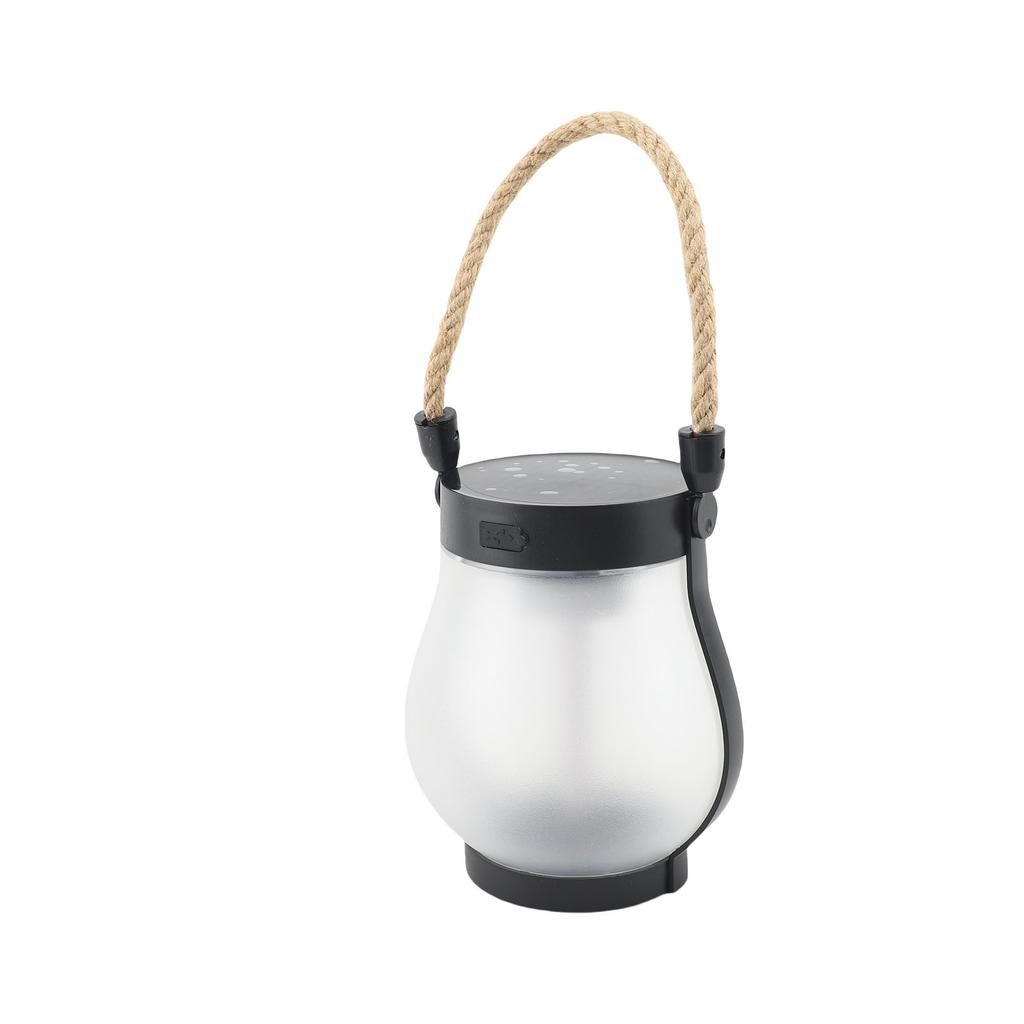 Solar Lanterns IPX4 Water Proof USB Rechargeable Garden Hanging Lanterns with Dual Charging Modes 2 Lighting Modes for Outdoor Yard Porch