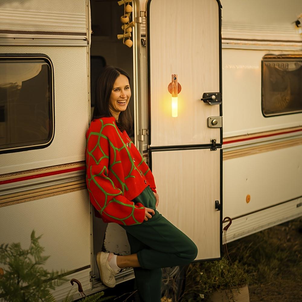 Cordless LED Night Light with Motion Sensor and USB Rechargeable Battery