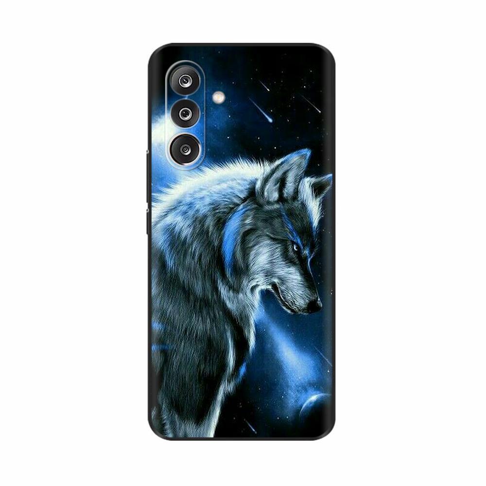 For Samsung M36 5G Case M366B Cute Flowers Cat Painted Shockproof Silicone Back Cover For Samsung Galaxy M36 M35 M34 Phone Cases