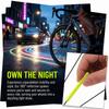 84PCS 360° Visibility Bicycle Wheel Reflector 75mm Reflective Spoke Skins  Night Riding