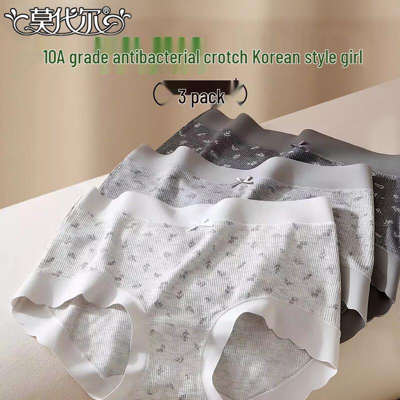 Women s Soft Cotton Blend Antibacterial Briefs 4-Pack M