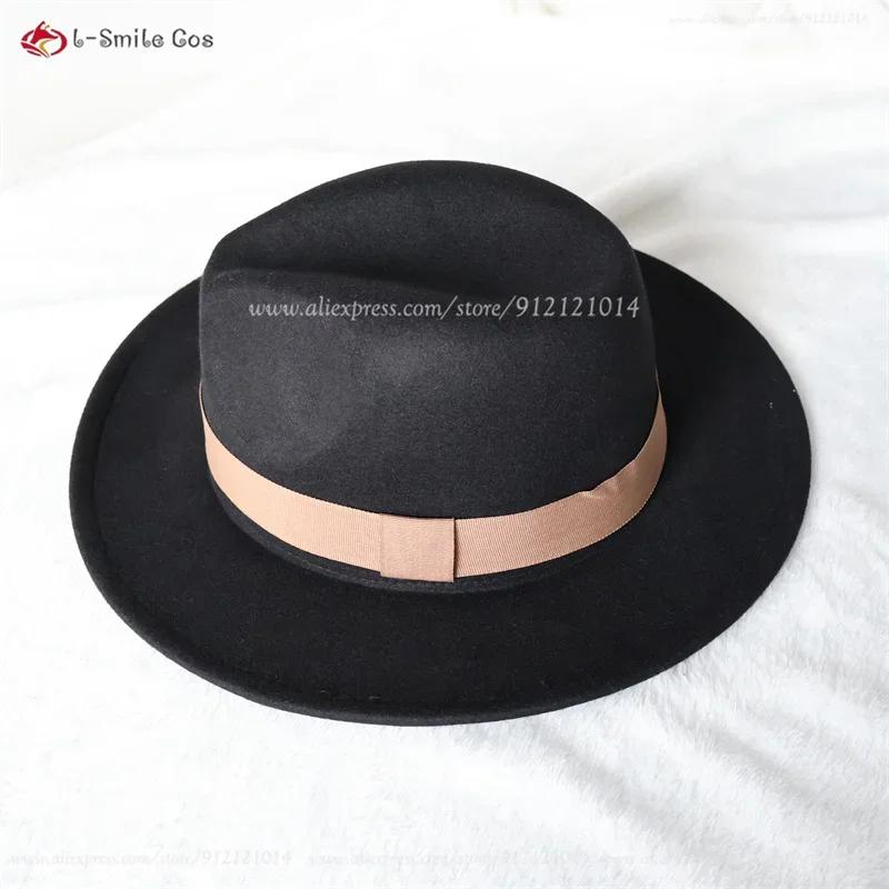 Hochwertige Anime Chuuya Nakahara Chuuya Cosplay Perücke 55cm Orange Farbverlauf Cos Perücken Hitzebeständiges Haar Party Perücken + Perückenkappe