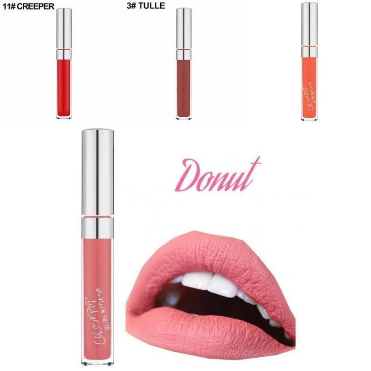Premium Colourpop Ultra Matte Lippenstift-Flüssigstift in 37 atemberaubenden Farbtönen für mutige Looks