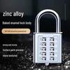 Waterproof Anti-theft Combination Lock for Gym, Dorm, Outdoor, and Suitcase Security