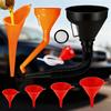 Automotive Funnel Filling Kit, Multifunctional Funnel with Hose, Detachable Nozzle and Long Funnel, Suitable for Automobiles