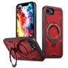 For IPhone 16E Magnetic Charging Phone Case Rotating Invisible Bracket Full Package for Apple 16 Anti-fall Case