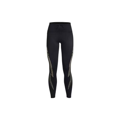 Under Armour High Waist Printed Running Leggings Women Leggings Black 1373207-001