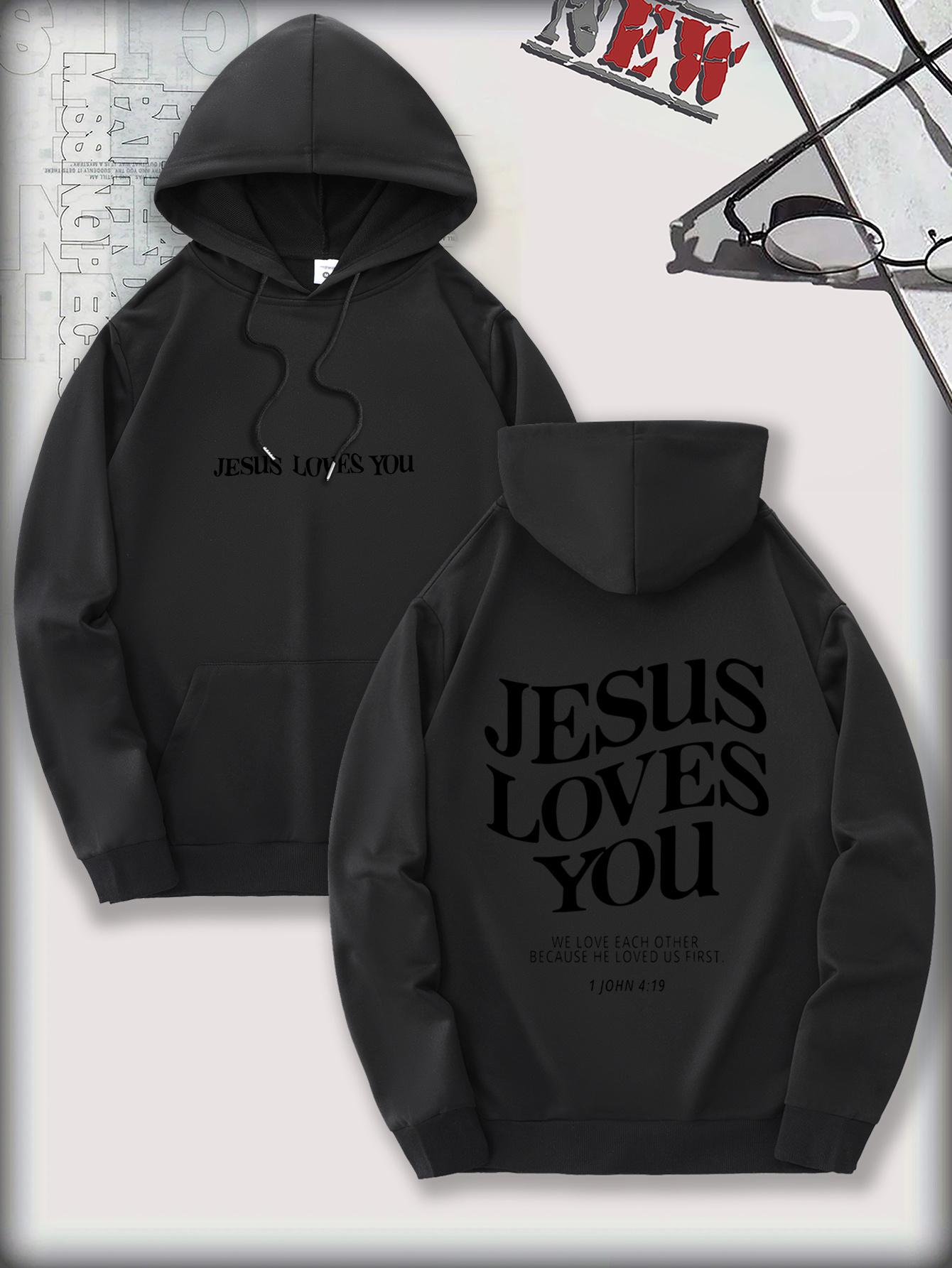

Men S Casual Hoodie Green Kangaroo Pocket Design Front Back Print Comfortable Everyday Sweatshirt Comfortable Clothing 3XL