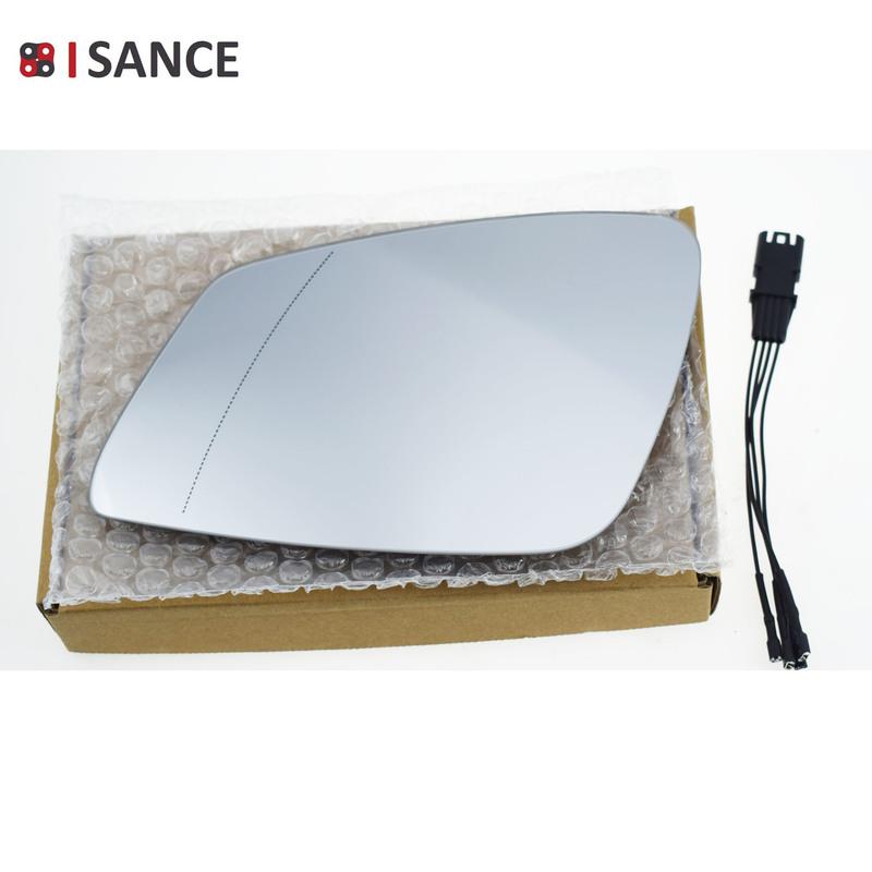 Heated Rearview Side Mirror Glass Left OR Right For BMW E60 E61 E63 E64 525i 528i 530i 535i 545i 550i 640i 650i 740i 750i 525xi