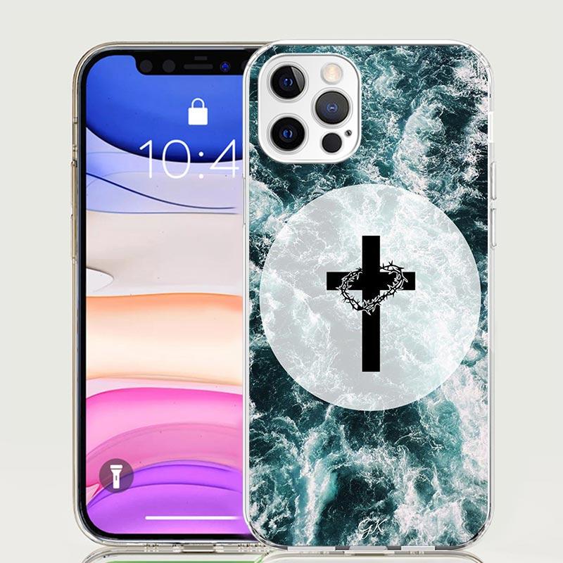 Jesus Bible Phone Case For iPhone 18 17 Air 16 15 Plus 11 14 Pro Max 13 Mini 12 7 8 + SE Pattern Art Customized Cover 17 Air 16 15