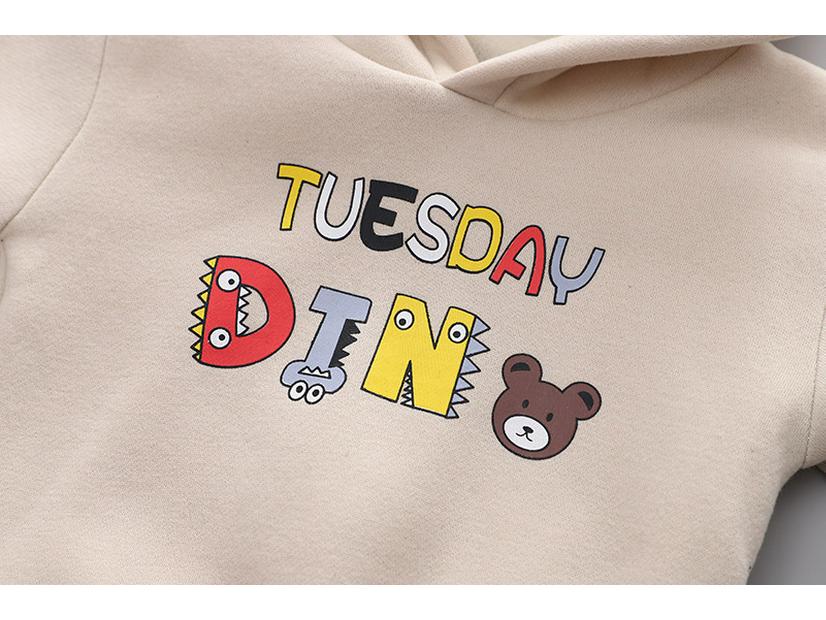 Fleece-Lined Baby Suit for Toddlers - Spring/Autumn Style for 1-Year-Old Boys and Girls