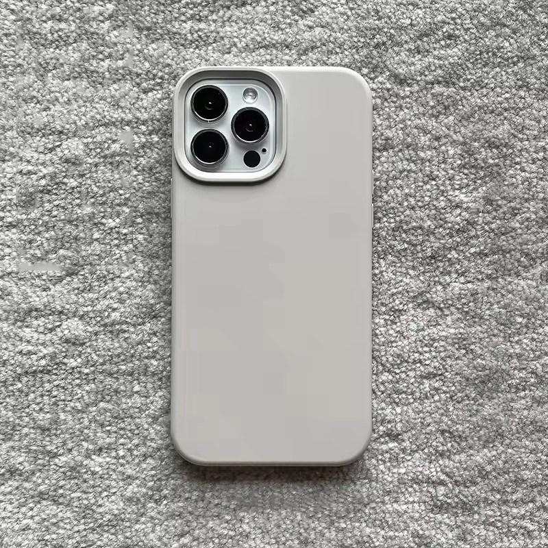Official Candy Color Silicone Case For Iphone 15 16 14 13 12 11 X XR Pro Max Mini 7/8 Plus Camera Lens Protective Bumper Cover