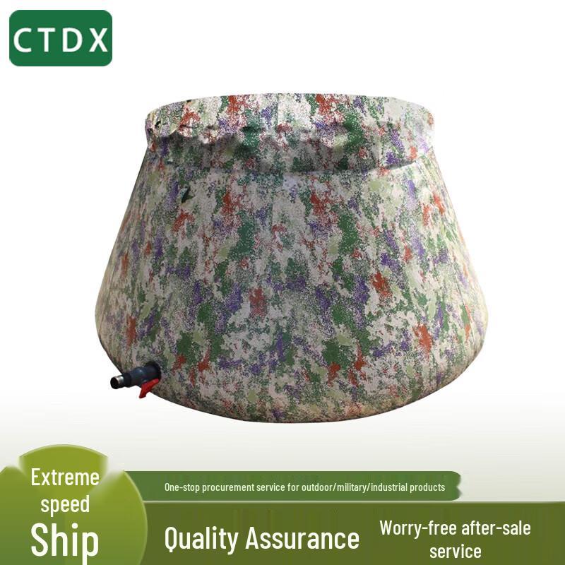 CTDX Foldable PVC Outdoor Water Storage Bladder Tank