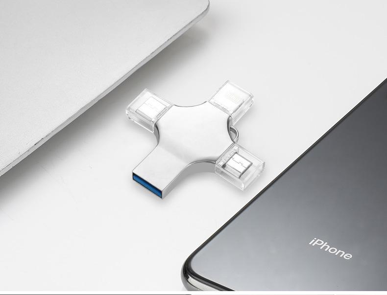 1TB Multi-Device U Disk for Mobile, Apple, Android, and PC - Ideal for Cross-Border Gifting