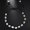 Bracelets de Coquillages Chevillettes Perles de Coquillages Naturels Collier Bijoux pour Hommes