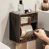HANDUNYOU Vintage Wall-Mounted Toilet Paper Holder