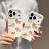 IMD White Stars Little Horse Drop-Proof Case for Apple iPhone 17 Pro Max