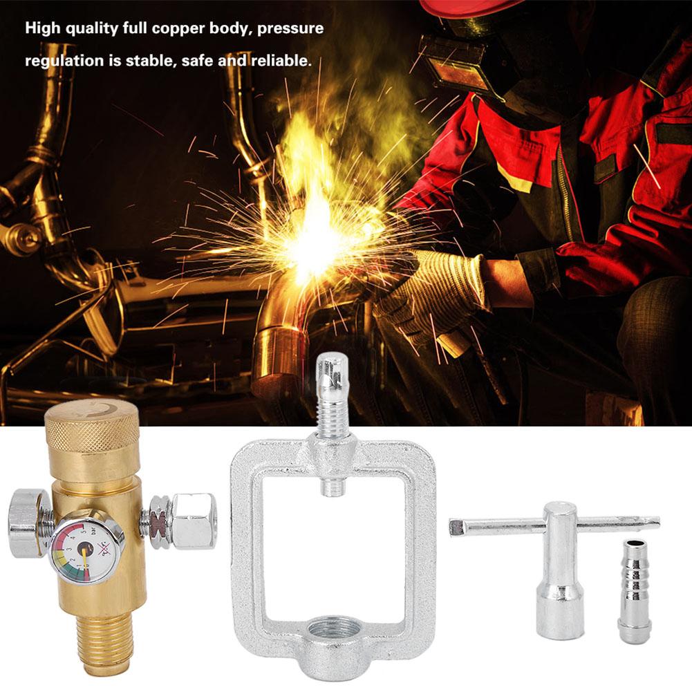 0.010.15MPa Acetylene Gas Pressure Reducer Air Flow Regulator Gauge Meter