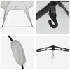 4 Person Instant Tent with Quick Release System and Grey Roof