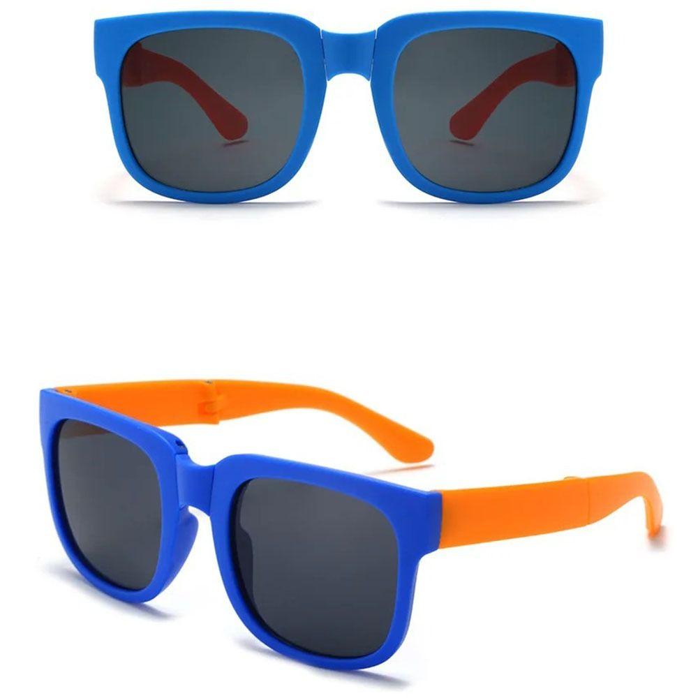 Foldable Ultralight Folding Sunglasses Ultralight Outdoor Ultraviolet Shades Sun Glasses  Boy