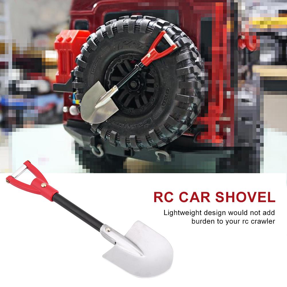 

1pc Metal Shovel Simulation Decorative Tool Accessory for 1:10 RC Crawler Car