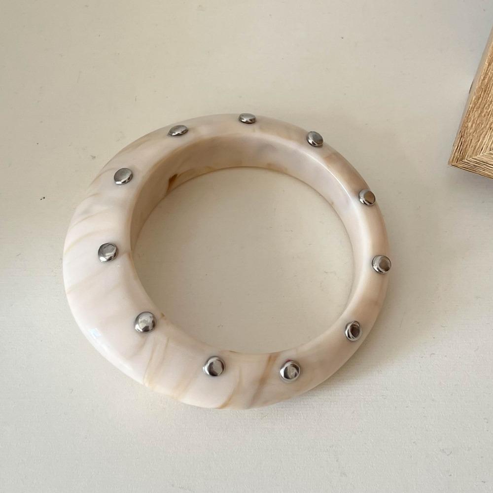 Exaggerated Geometric Chunky Punk Jewelry Fashion Retro Bangle Decoration