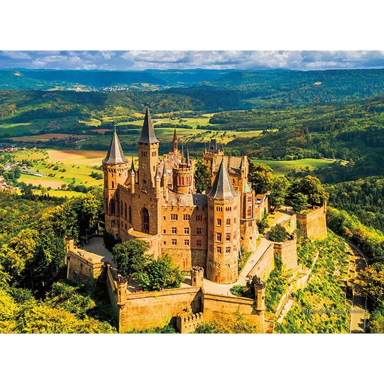 150 Elementowe Puzzle - Zamek Hohenzollernów, popularne koreańskie puzzle
