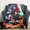 Custom 1pc Sonic Characters Celebration Blanket, Soft And Comfortable Blanket, Casual Warm, Camping Travel Blanket, Birthday Gift Q912187