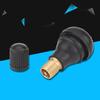 10Pcs Car Auto TR412 Wheel Snap In Tire Tyre Valve Stem Dust Cap Rubber Valve