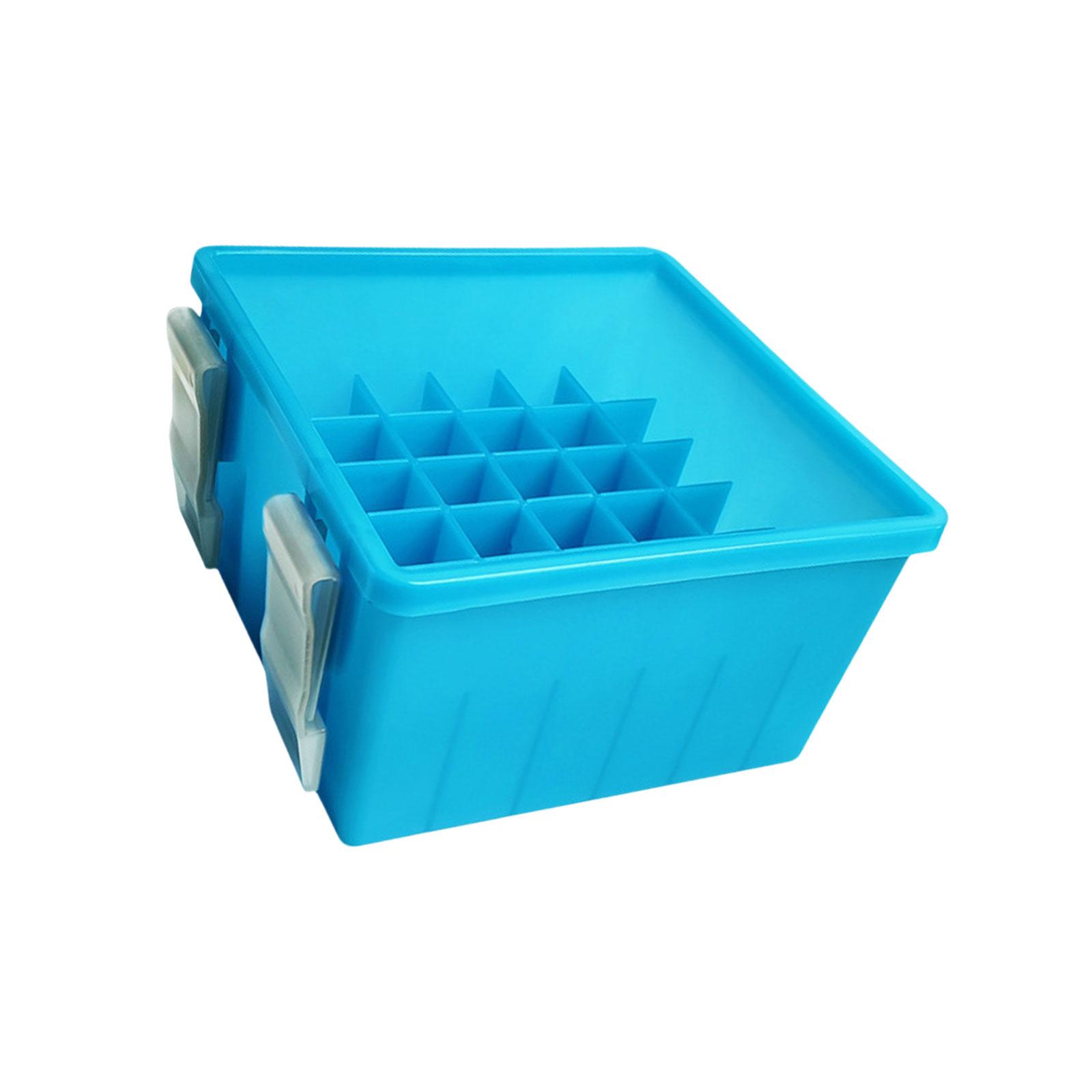 

Outdoor Fishing Box 36 Grids Plastic Fishing Tackle Box Squid Jig Hard Lures Storage Case Artificial Baits Storage Box темно-синий