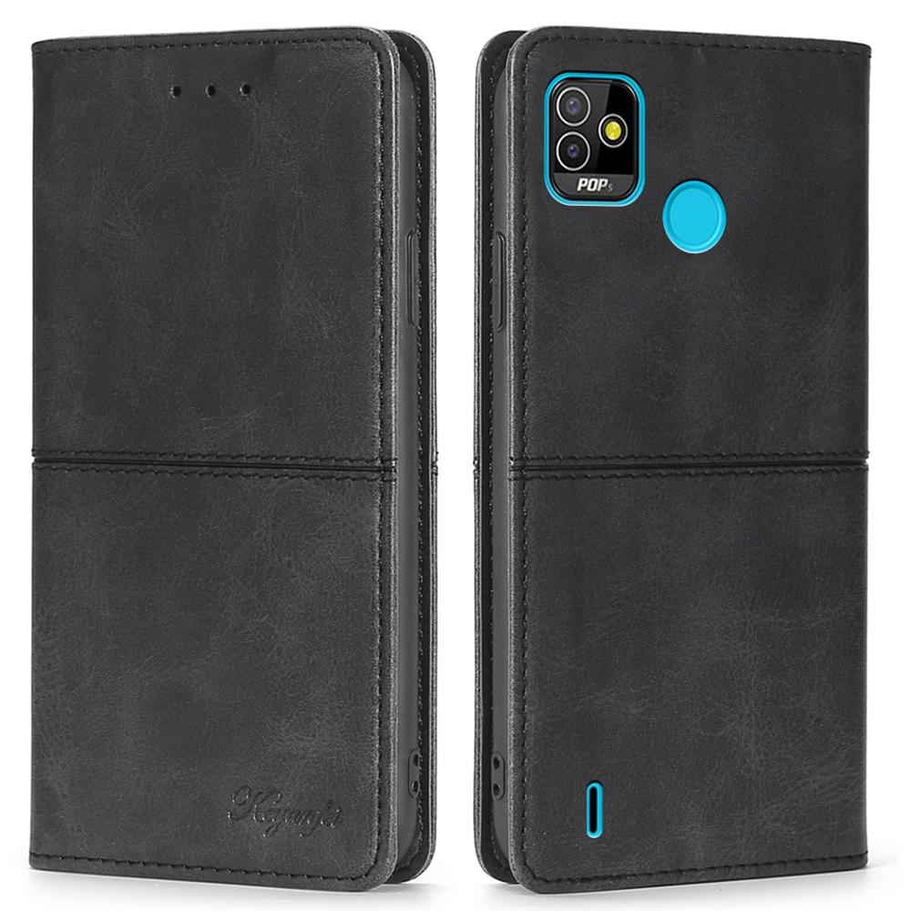 SHIYENA Cover In Pelle Per Blackview A52 – Portafoglio Con 2 Slot Per Carte E Supporto, Chiusura Magnetica