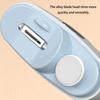 Rechargeable Nail Clippers Grinder With 360Degree Rotating Head 3Speed Mode LED Light For Professional Home Manicures